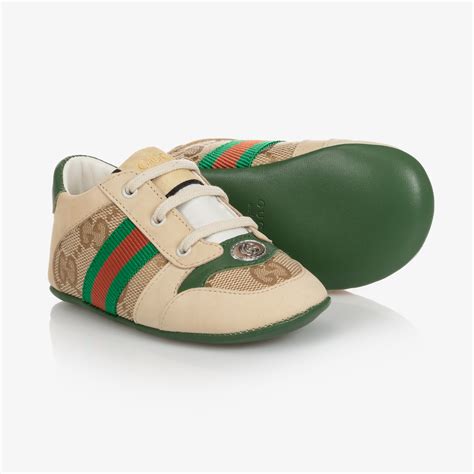 gucci sneakers baby girl|baby girl gucci trainers.